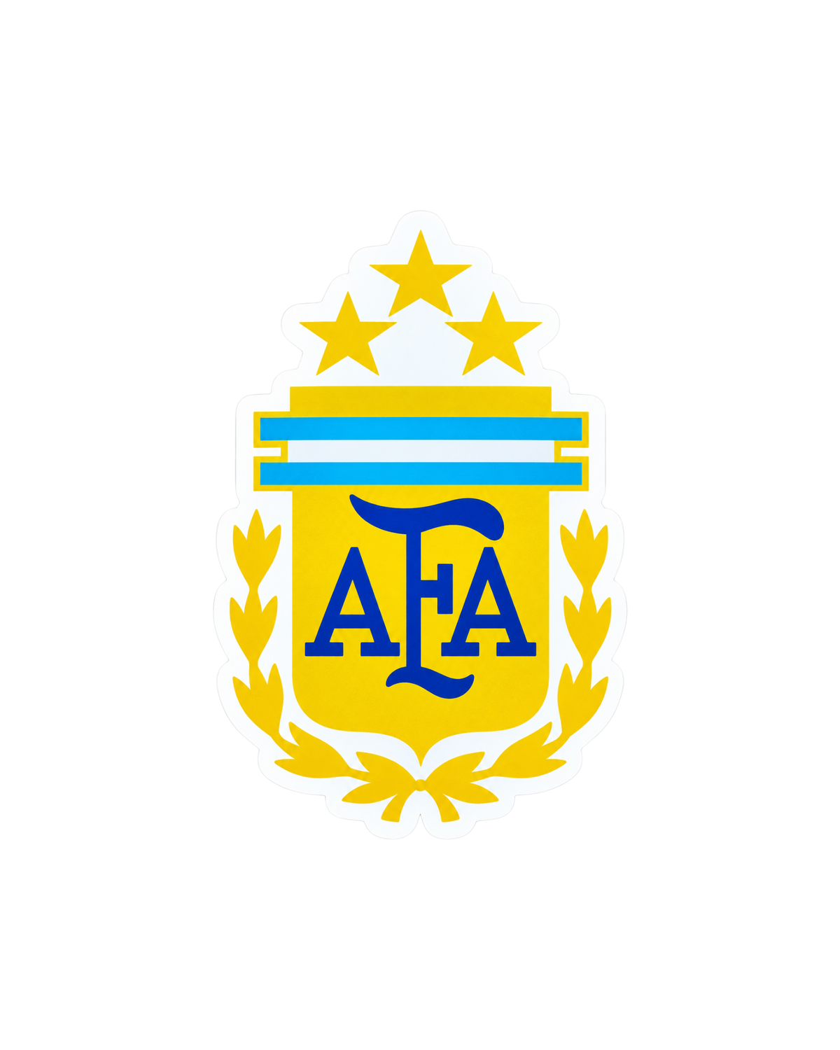 Escudo AFA amarillo