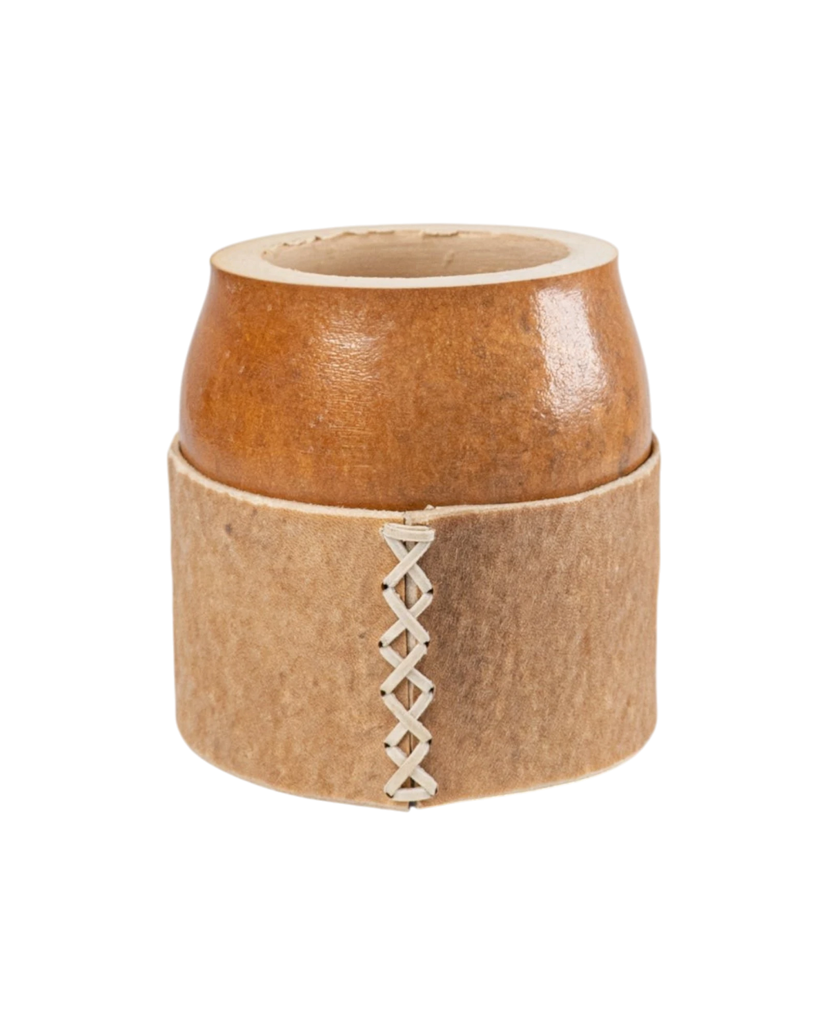 Mate Coquito con Base - Interior de Calabaza