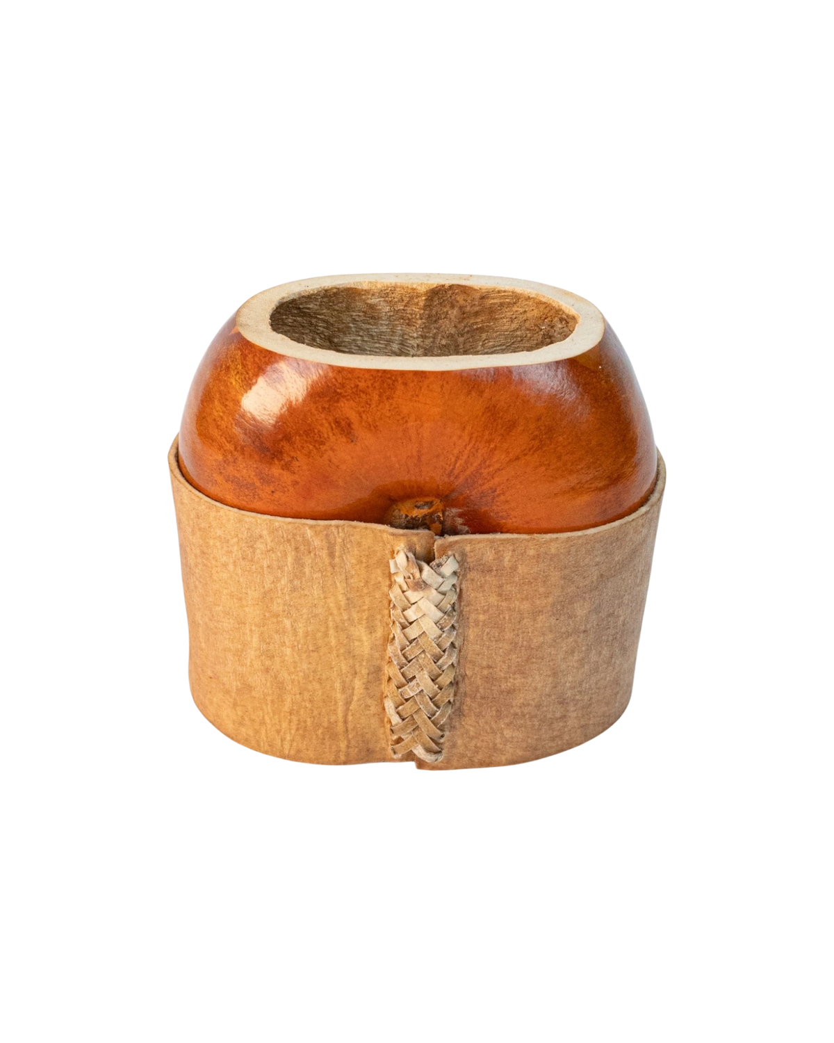 Mate Galleta con Base - Interior de Calabaza