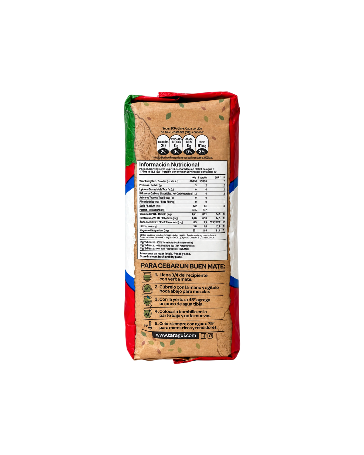 Yerba Taragüi 500g