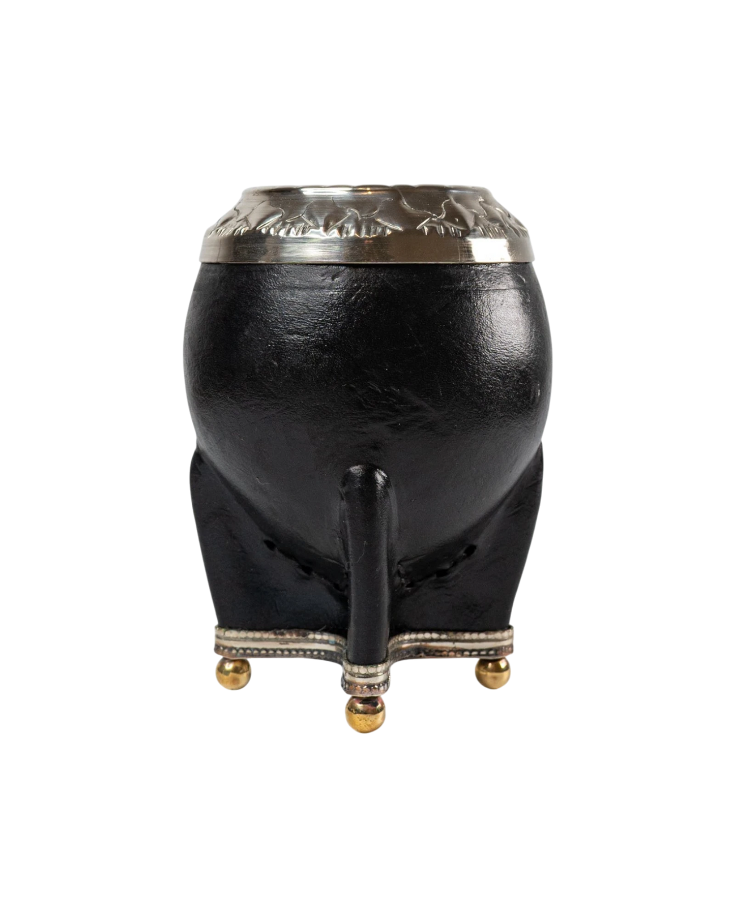 Mate Torpedo Premium Negro - Interior de Calabaza