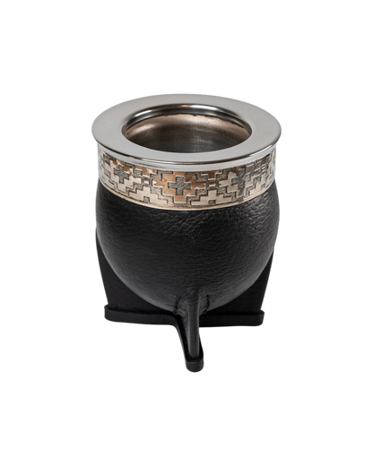 Mate Imperial Deluxe Negro - Interior de Acero Inox