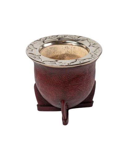 Mate Camionero Cincelado Borravino - Interior de Calabaza