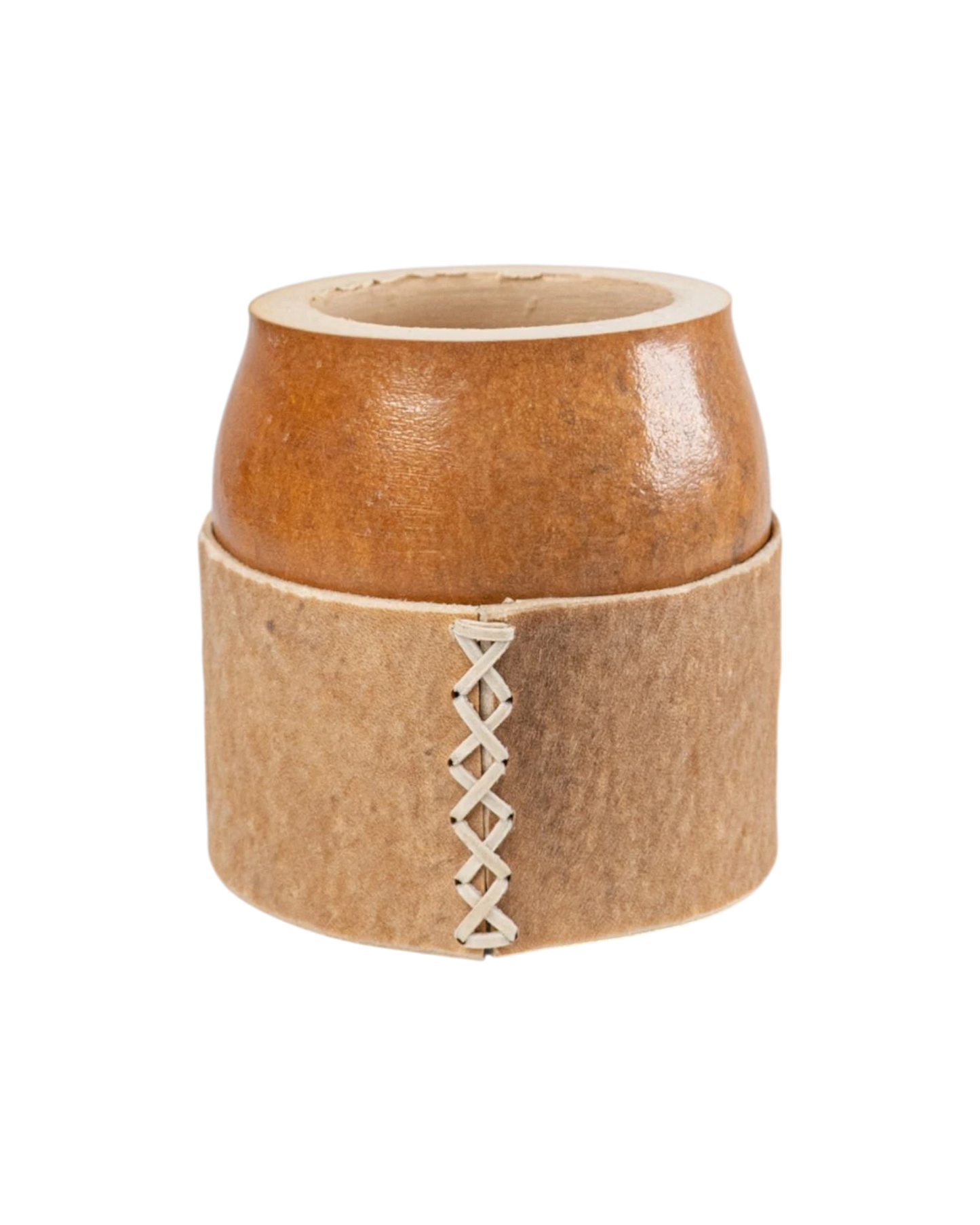 Mate Coquito con Base - Interior de Calabaza