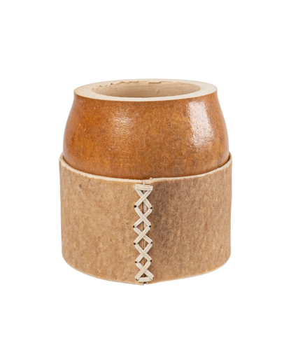 Mate Coquito con Base - Interior de Calabaza