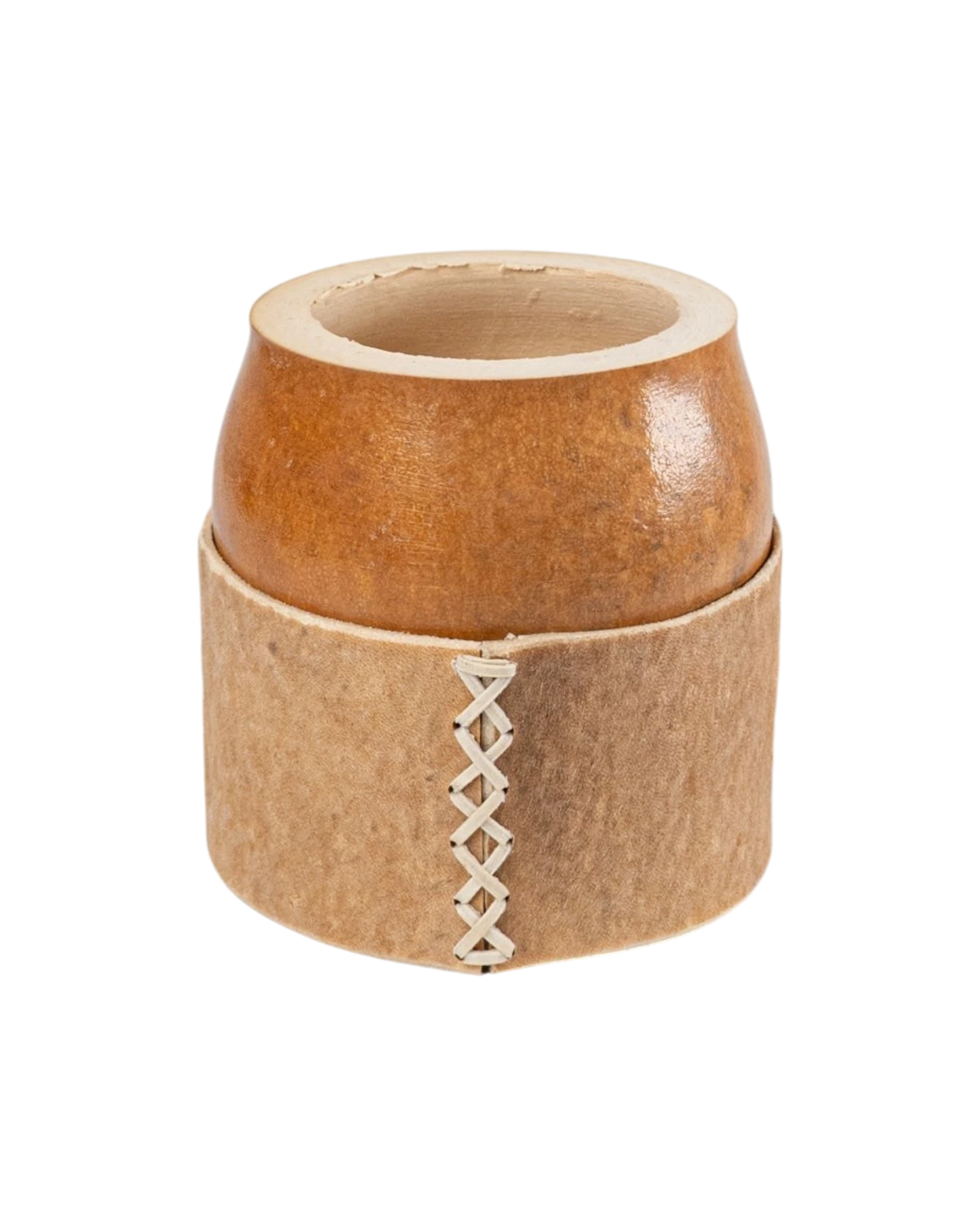 Mate Coquito con Base - Interior de Calabaza