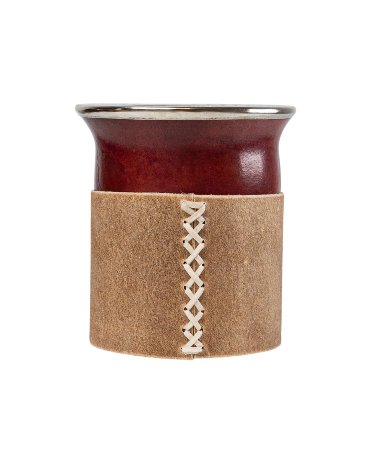 Mate Criollo Cincelado Borravino - Interior de Calabaza