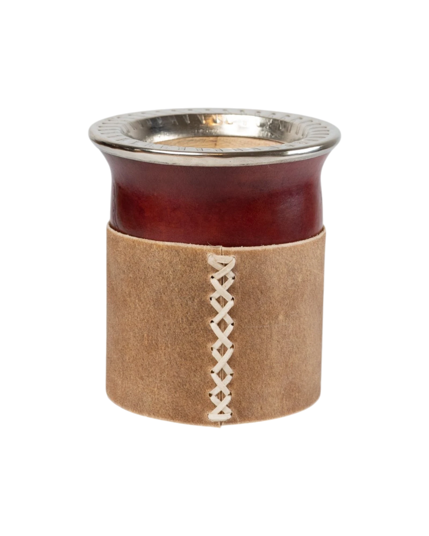 Mate Criollo Cincelado Borravino - Interior de Calabaza