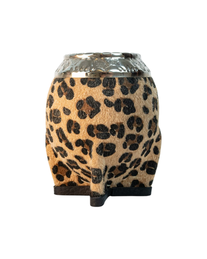 Mate Torpedo Print Pelo Sintético - Interior de Calabaza