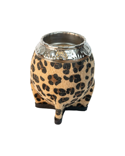 Mate Torpedo Print Pelo Sintético - Interior de Calabaza