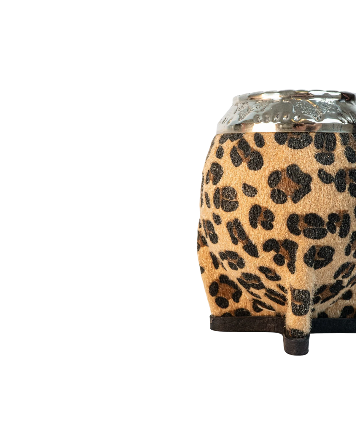 Mate Torpedo Print Pelo Sintético - Interior de Calabaza