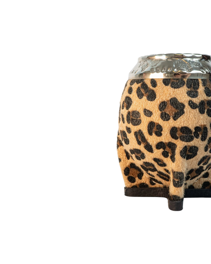 Mate Torpedo Print Pelo Sintético - Interior de Calabaza