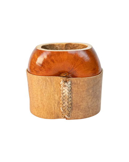 Mate Galleta con Base - Interior de Calabaza
