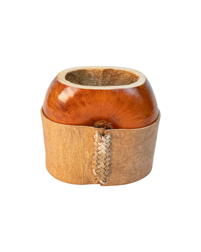 Mate Galleta con Base - Interior de Calabaza