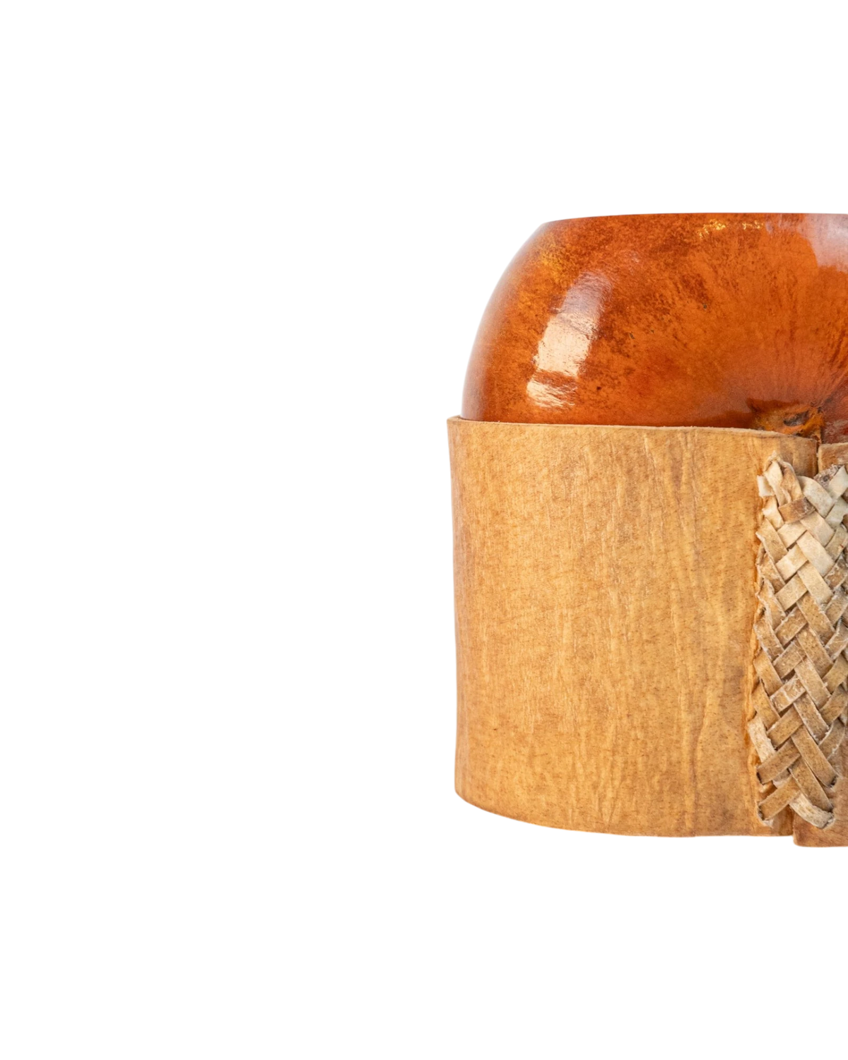 Mate Galleta con Base - Interior de Calabaza