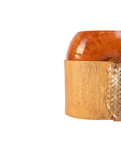 Mate Galleta con Base - Interior de Calabaza
