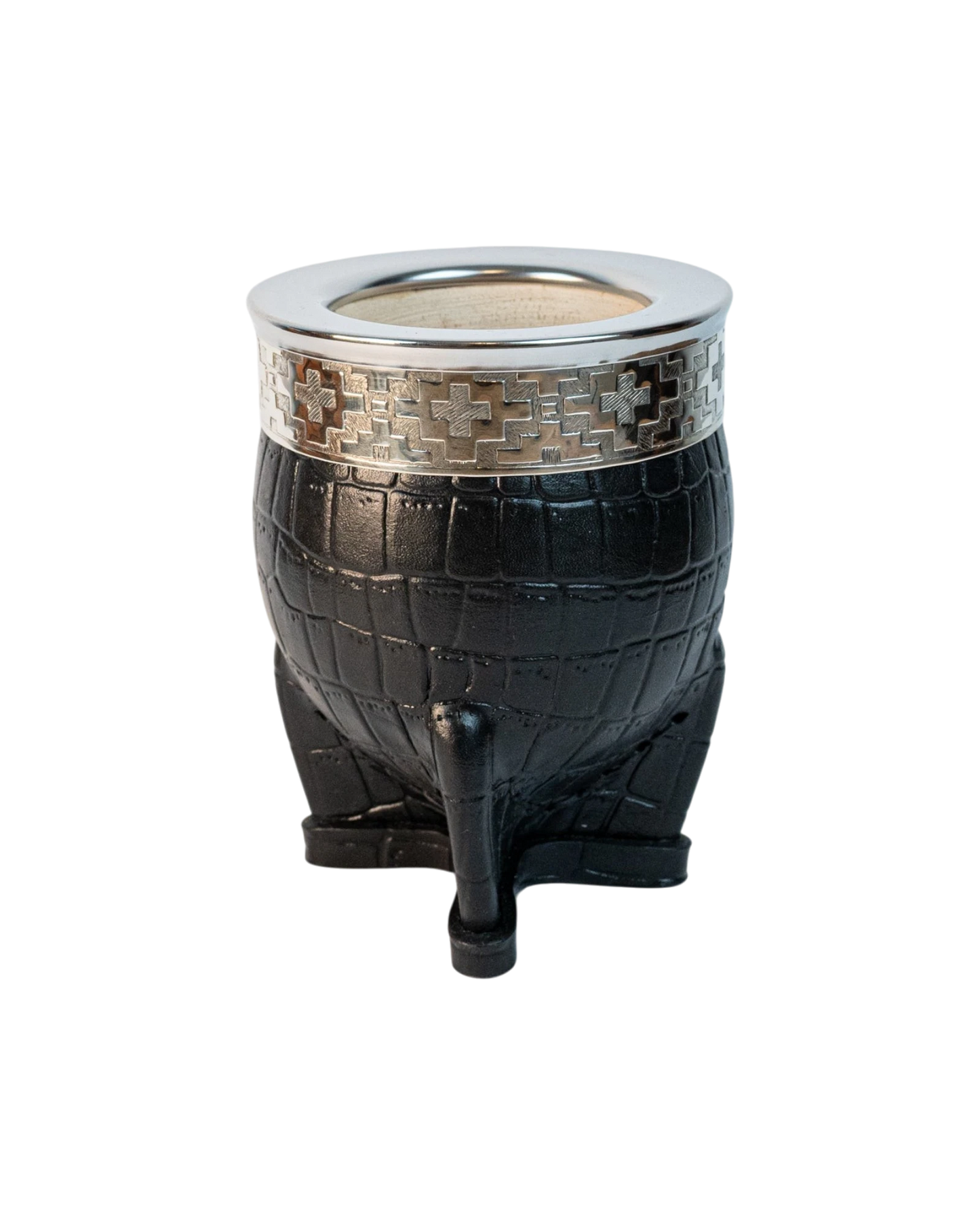 Mate Imperial Negro Croco - Interior de Calabaza