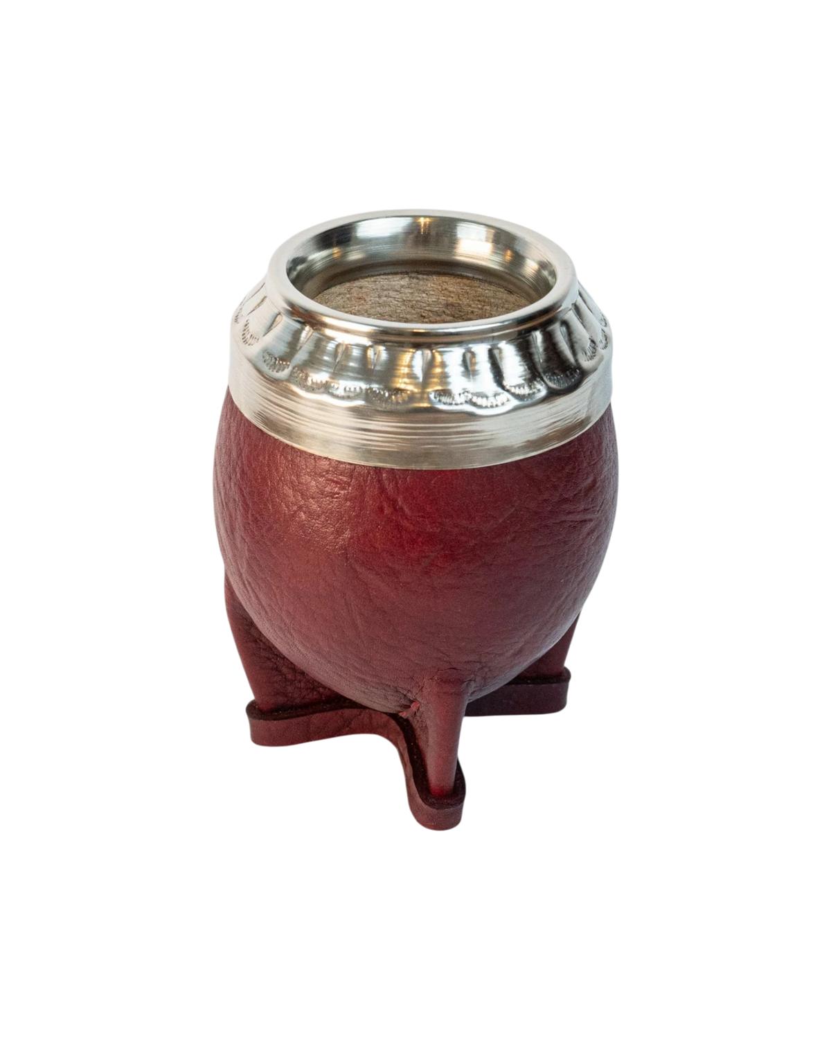 Mate Torpedo Cincelado Borravino - Interior de Calabaza