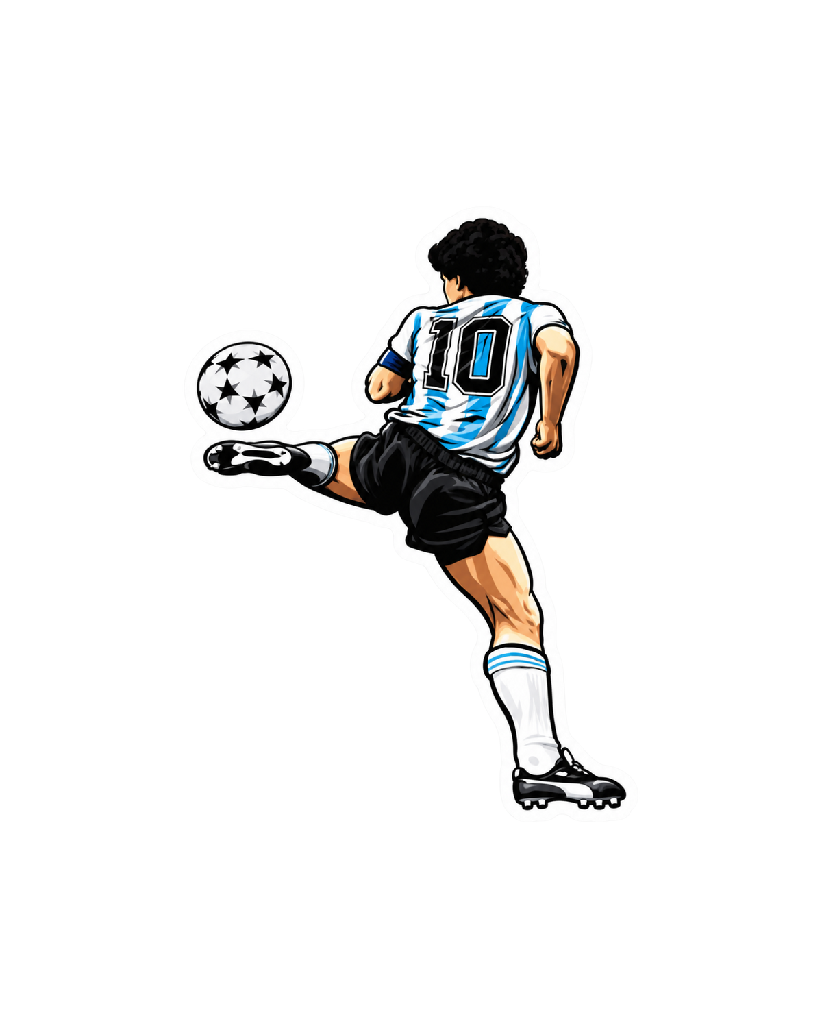 Maradona Espalda