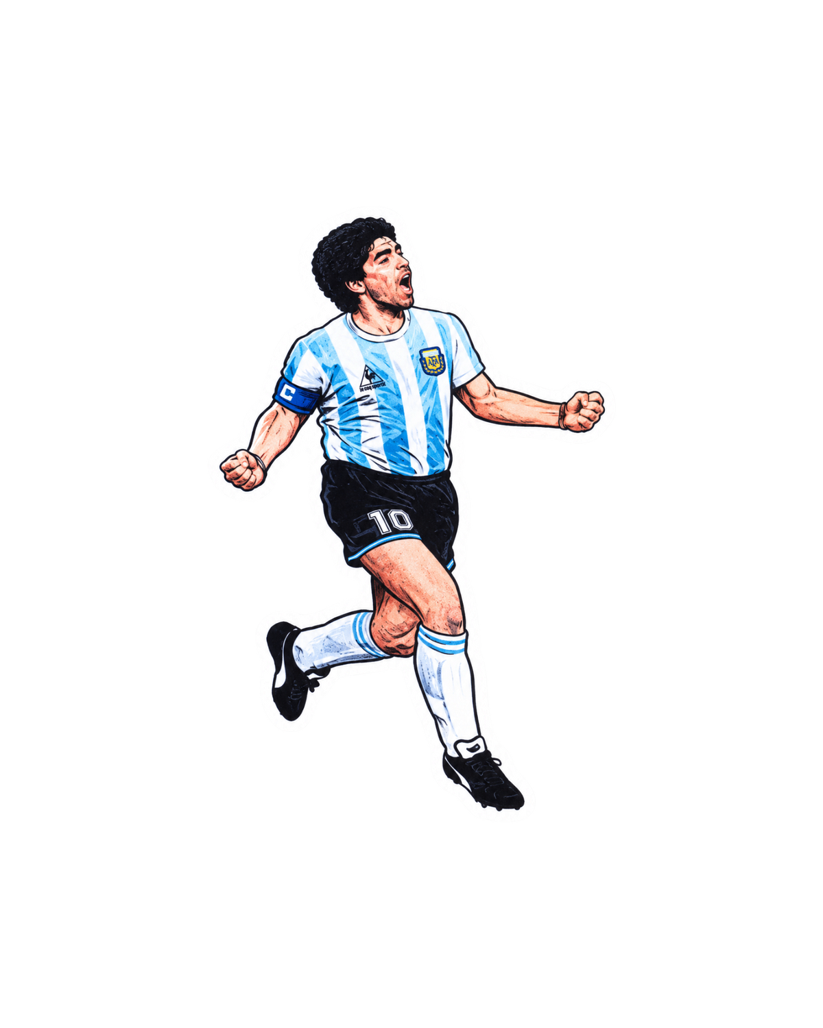 Maradona festejo
