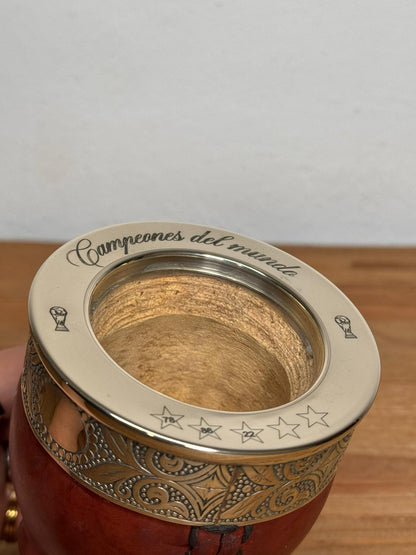 Mate Imperial Premium Borravino Grabado - OUTLET