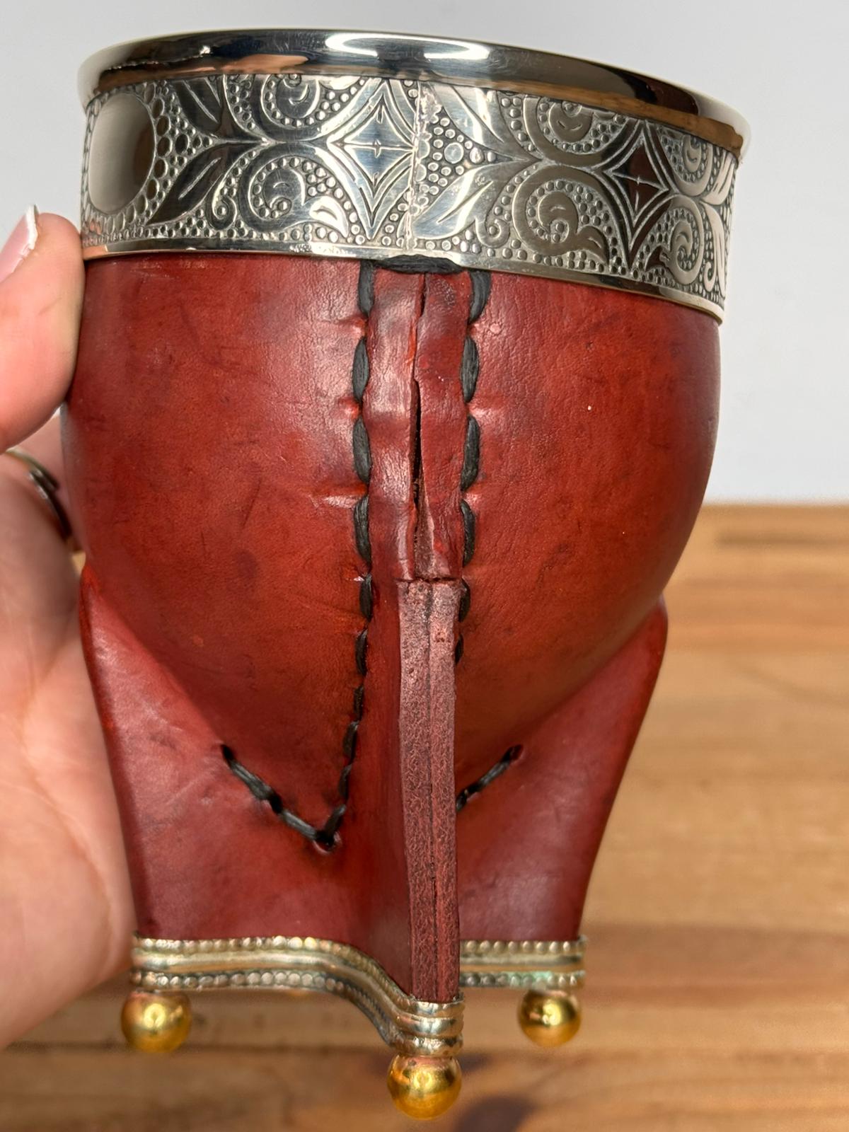 Mate Imperial Premium Borravino Grabado - OUTLET