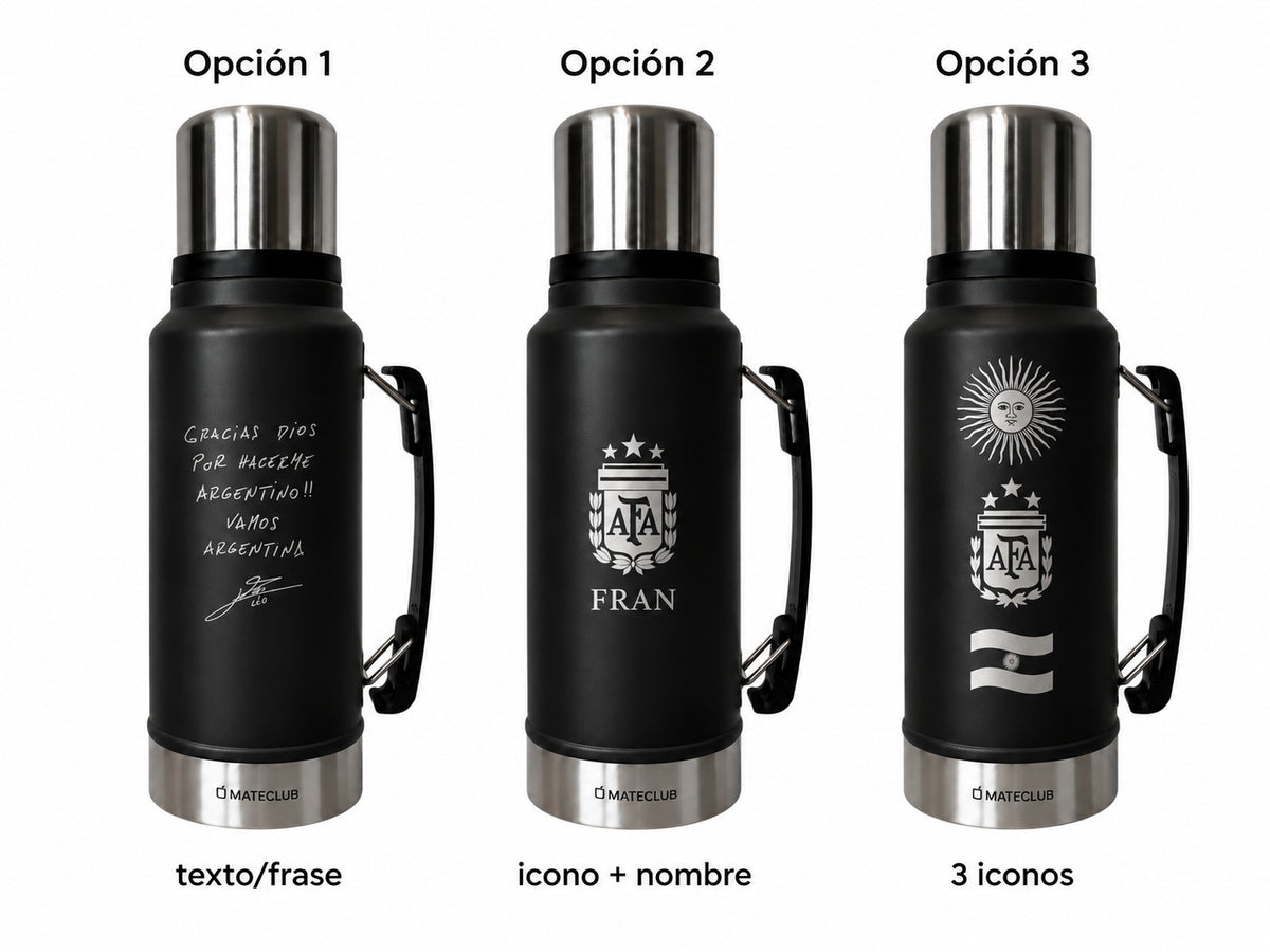 Termo Blanco 1L