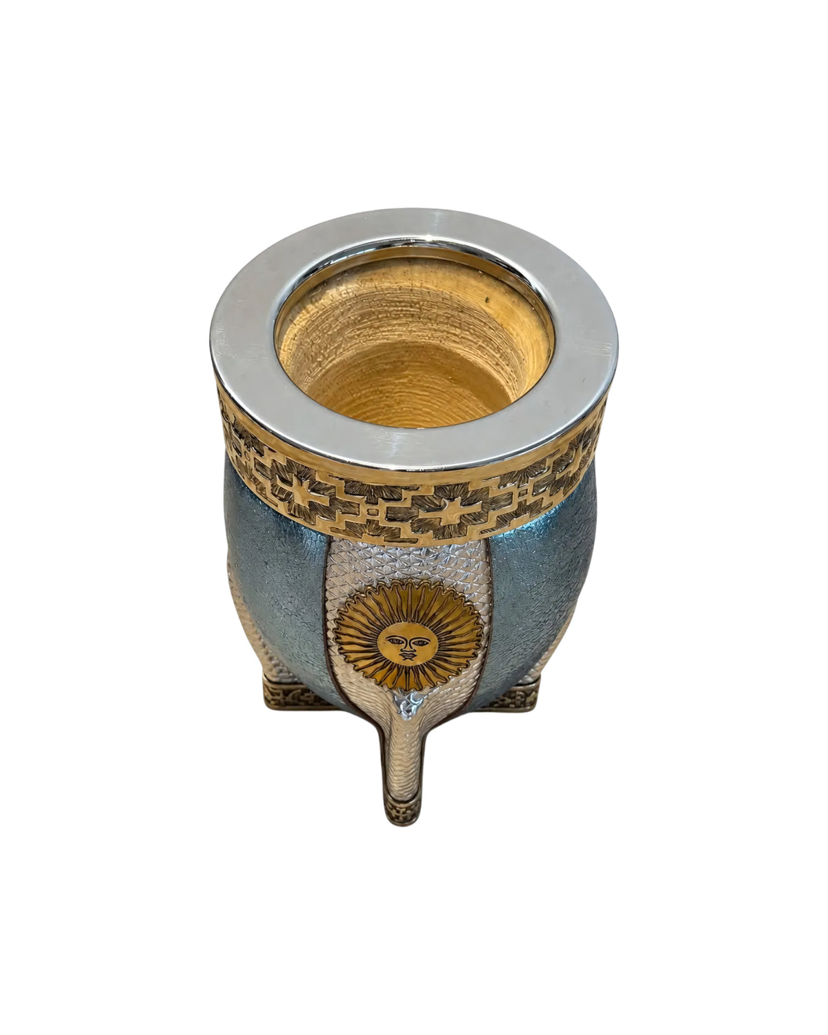 Mate Imperial Sol de Mayo - Interior de Calabaza