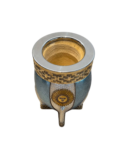 Mate Imperial Sol de Mayo - Interior de Calabaza