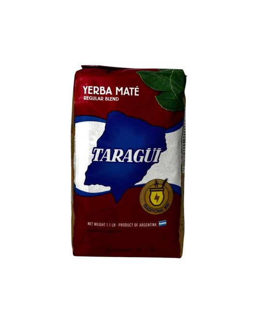 Mate Club Taragüi 500g yerba mate bag, regular blend, traditional with palo, intense flavour, product of Argentina.